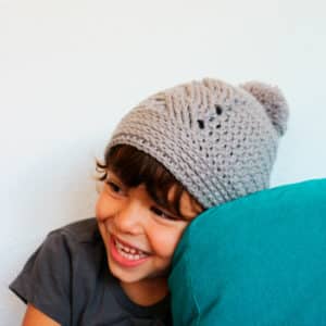 Cable Crochet Hat Pattern all sizes