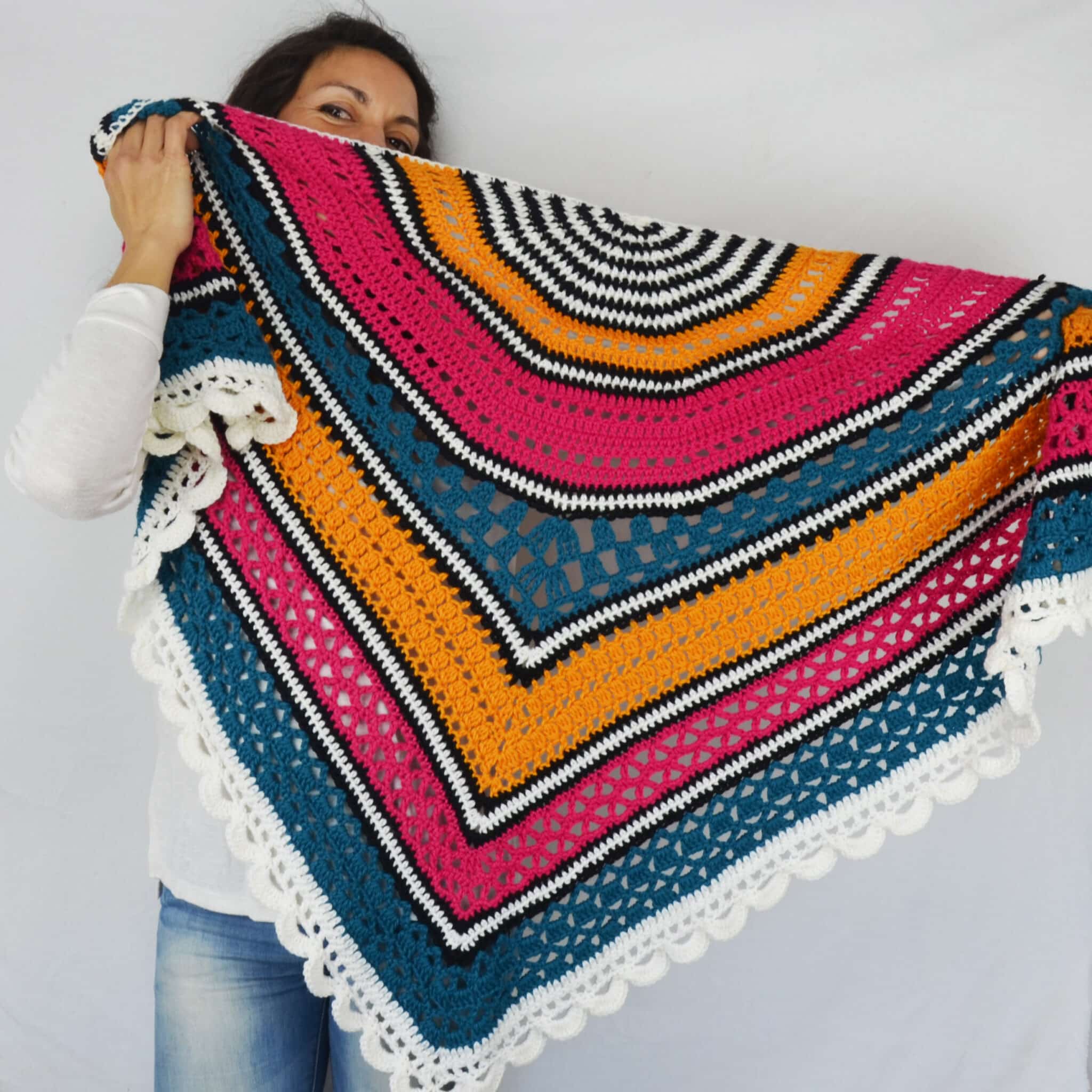the mayita shawl crochet pattern