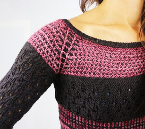 aprender a tejer un sweater con agujas circulares