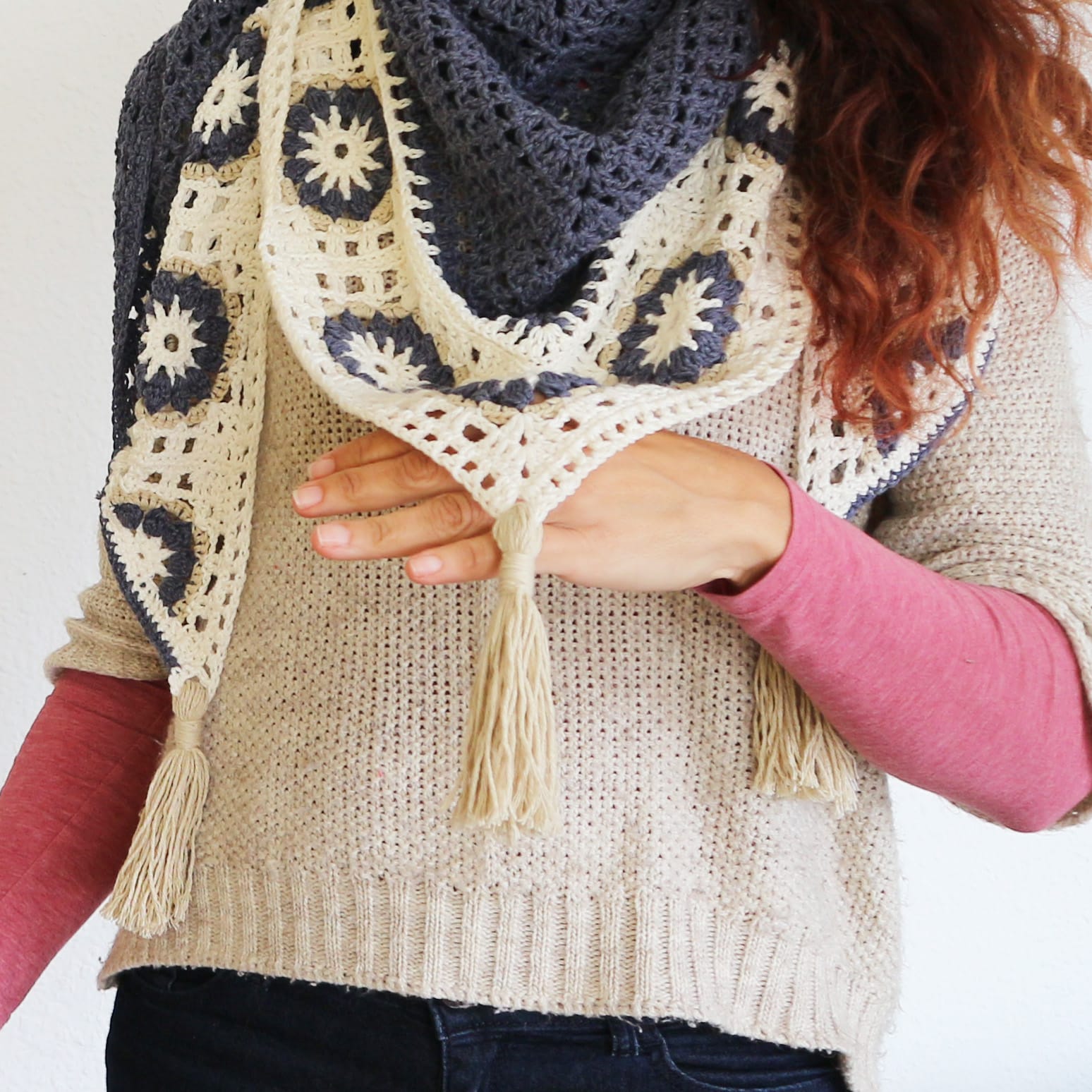 Margarita Shawl crochet pattern