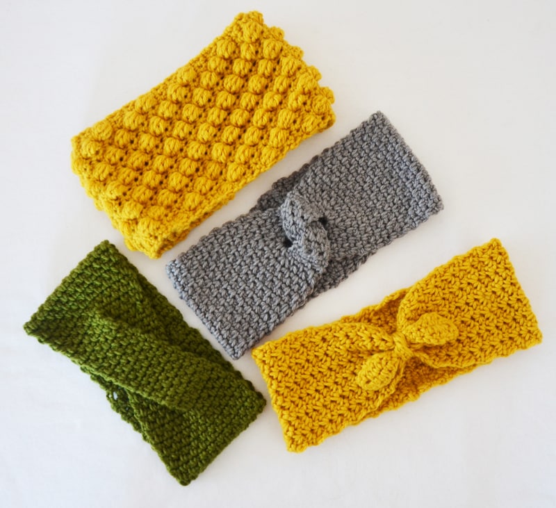 Patrón Crochet Turbante Encadenado // Crochet Pattern Headband Patrones de Crochet y Agujas Circulares