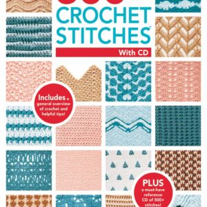 500 crochet stitches with cd