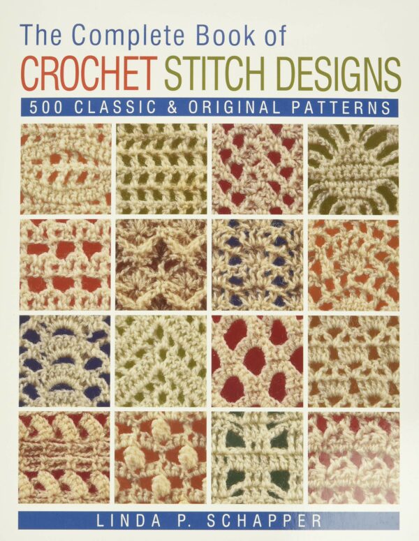 book of crochet stitch designs