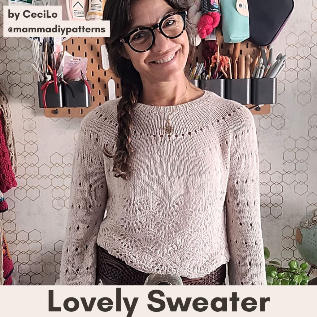 sweater lovely jersey mujer punto