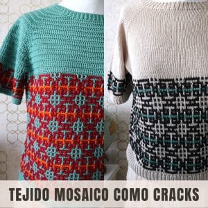 mosaic knitting crochet tejido mosaico