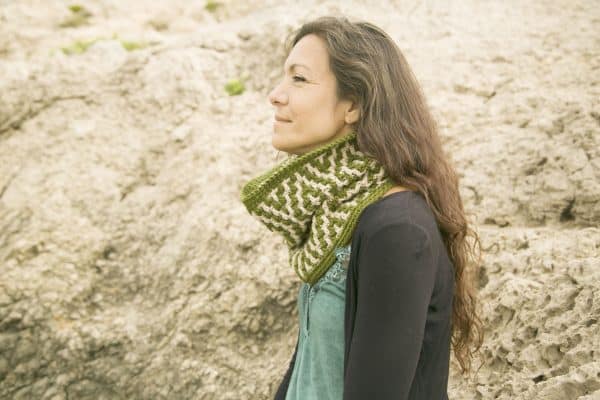 Patrón Cuello Pampa Mosaic Crochet // Crochet Pattern Pampa Cowl with Mosaic Crochet - Imagen 3