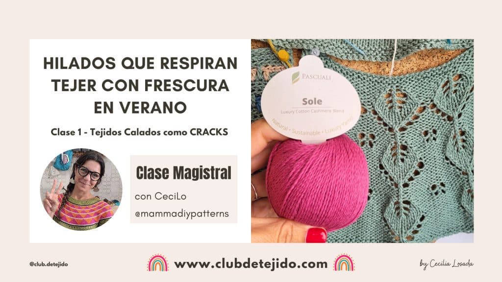 hilados verano tejer naturales