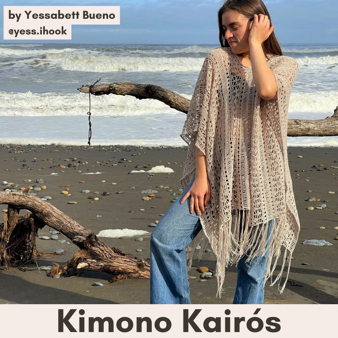 kimono ganchillo crochet verano
