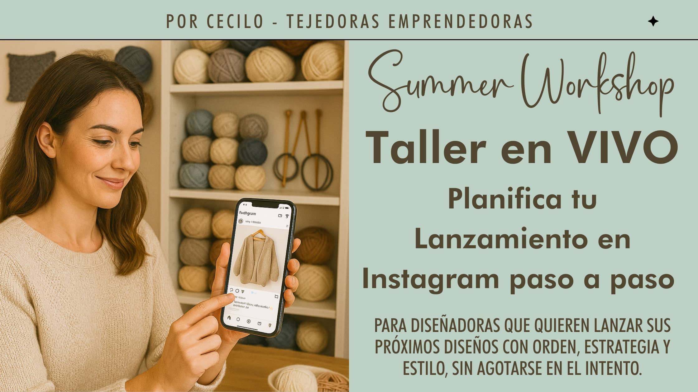 Taller-en-vivo-planifica-tu-lanzamiento-en-Instagram-paso-a-paso-tejedoras-emprendedoras-cecilia-losada-BANNER