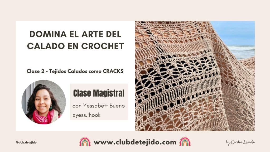 tejido calado crochet ganchillo