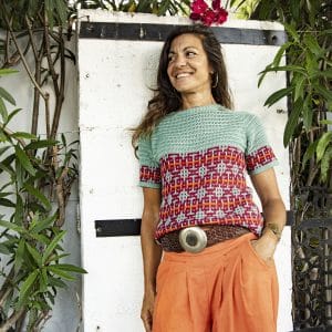 Patrón Crochet Chakana Top Mosaic Crochet // Crochet Pattern Chakana Top