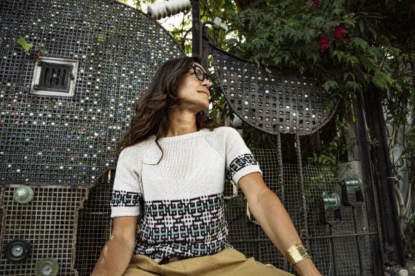 Patrón Tricot Chakana Top con Mosaic Knitting // Knitting Pattern Chakana Top with Mosaic Knitting - Imagen 9