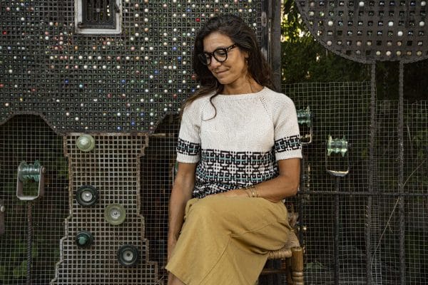 Patrón Tricot Chakana Top con Mosaic Knitting // Knitting Pattern Chakana Top with Mosaic Knitting
