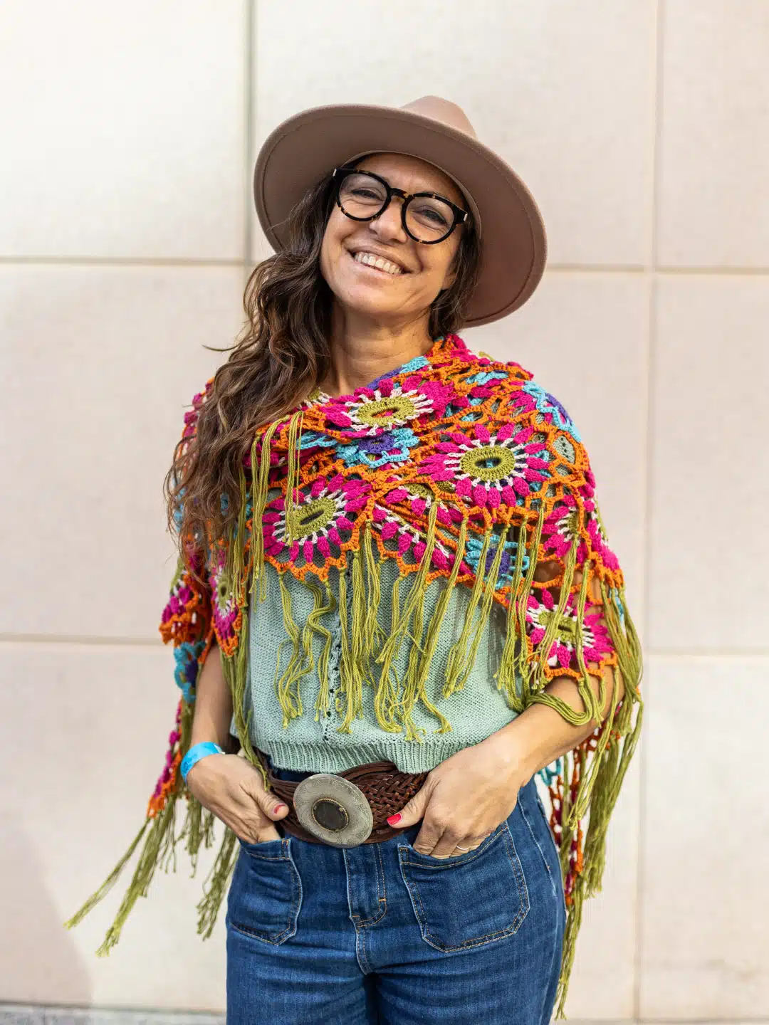 Patrón Chal Corazón Delator a crochet - Mistery CAL 2025 por Cecilia Losada