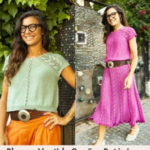 patron top crochet chakana mosaic