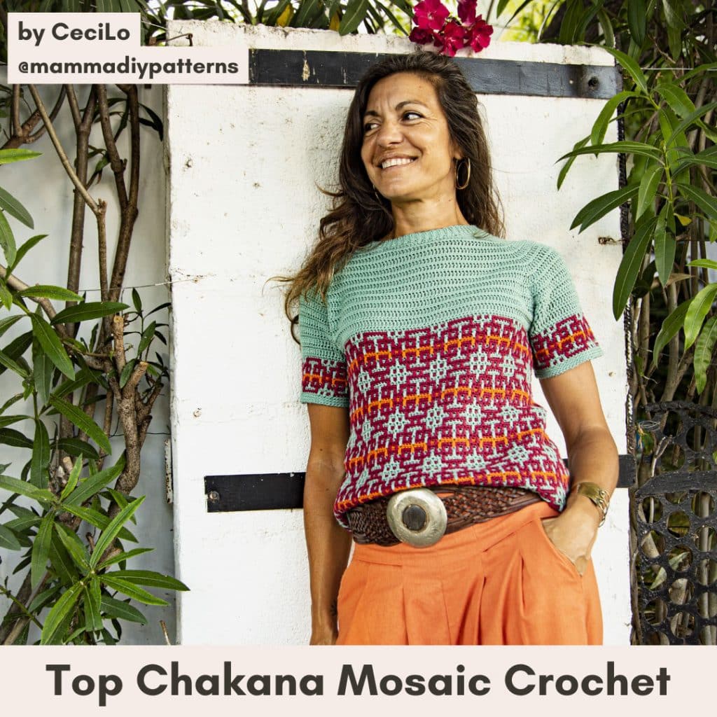 patron crochet blusa top ganchillo