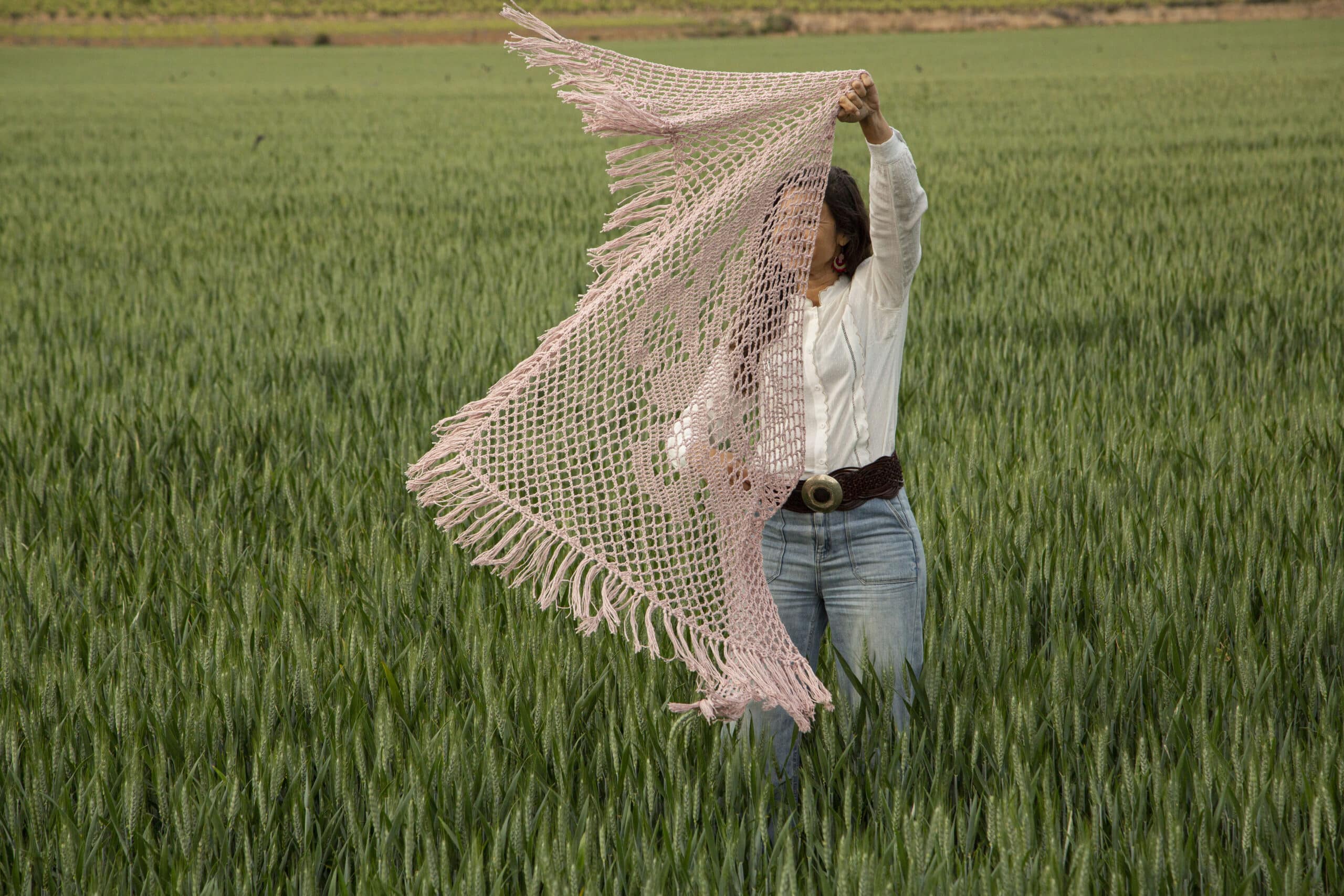 Patrón Chal Fly Baby Fly diseño en ganchillo - Imagen 5