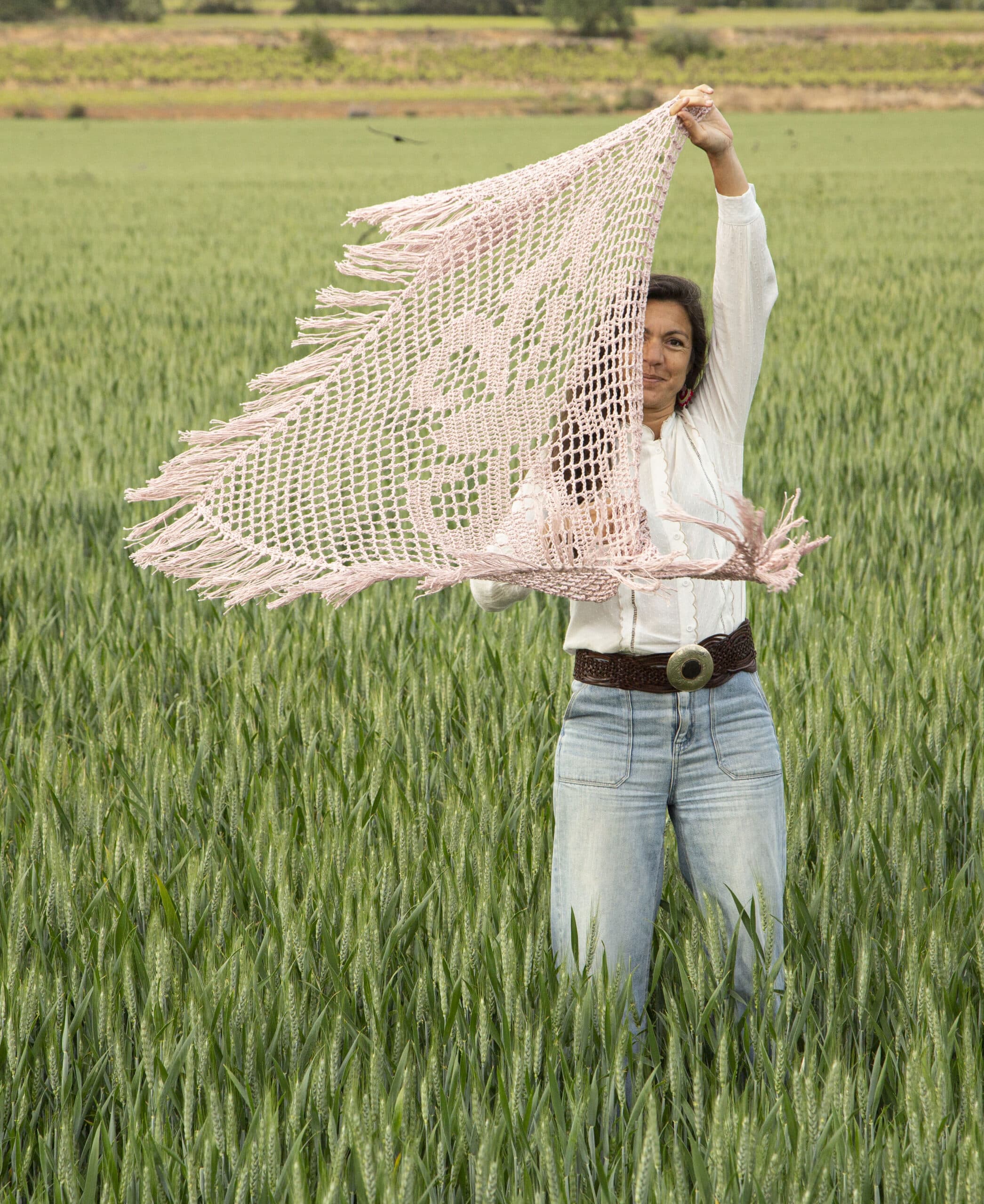 Patrón Chal Fly Baby Fly diseño en ganchillo - Imagen 7