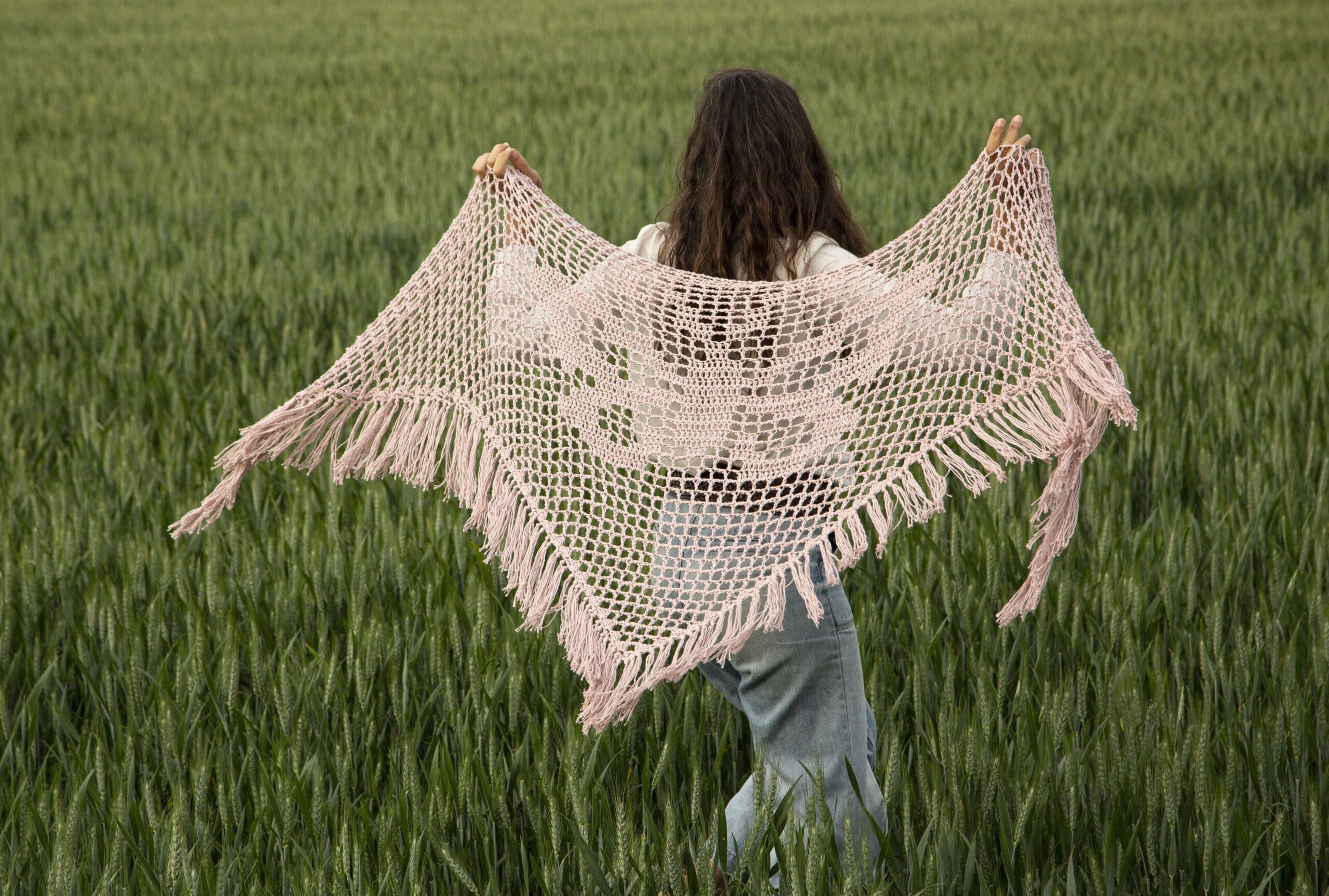 Patrón Chal Fly Baby Fly diseño en ganchillo - Imagen 12