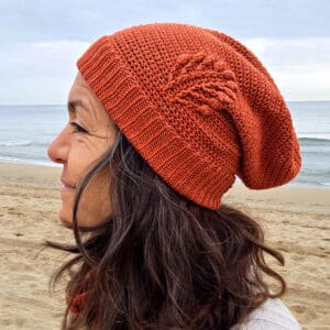 patrón gorro de crochet