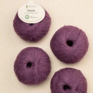 Suave de Pascuali, algodón orgánico GOTS con textura tipo cachemira (hilado vegano)