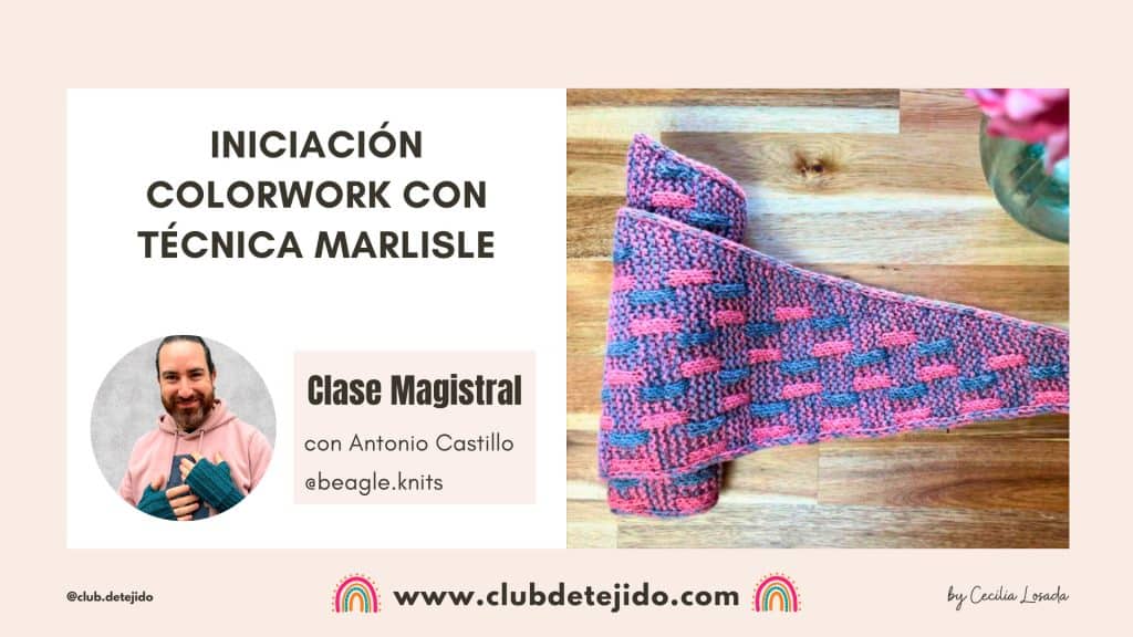 tejer colorwork punto marlisle