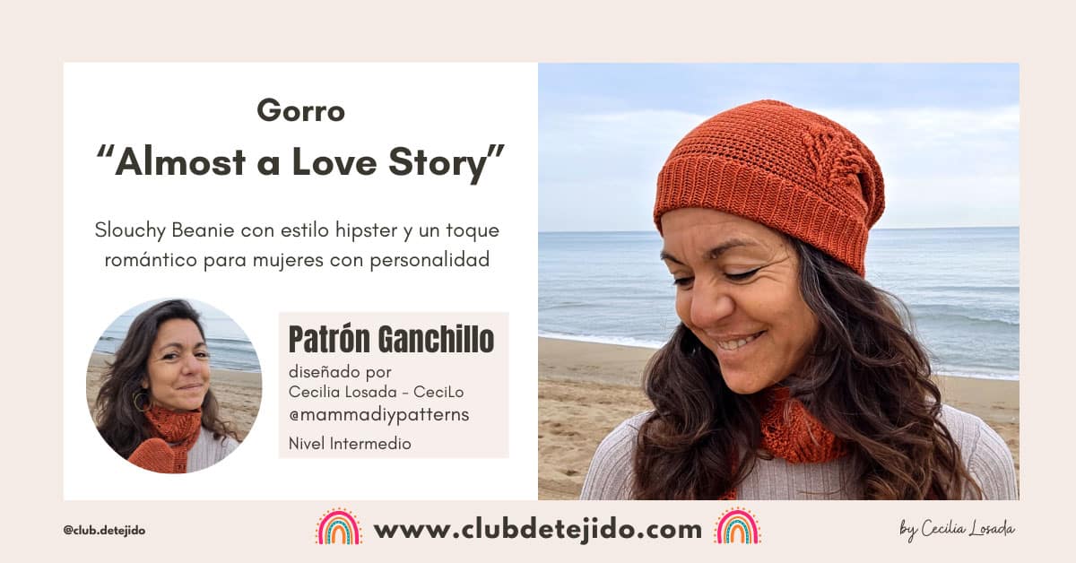 gorro crochet ganchillo textura relieve