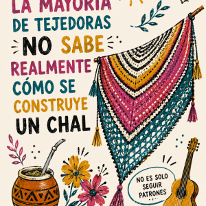 Masterclass en VIVO Construcción de Chales en Crochet y Punto