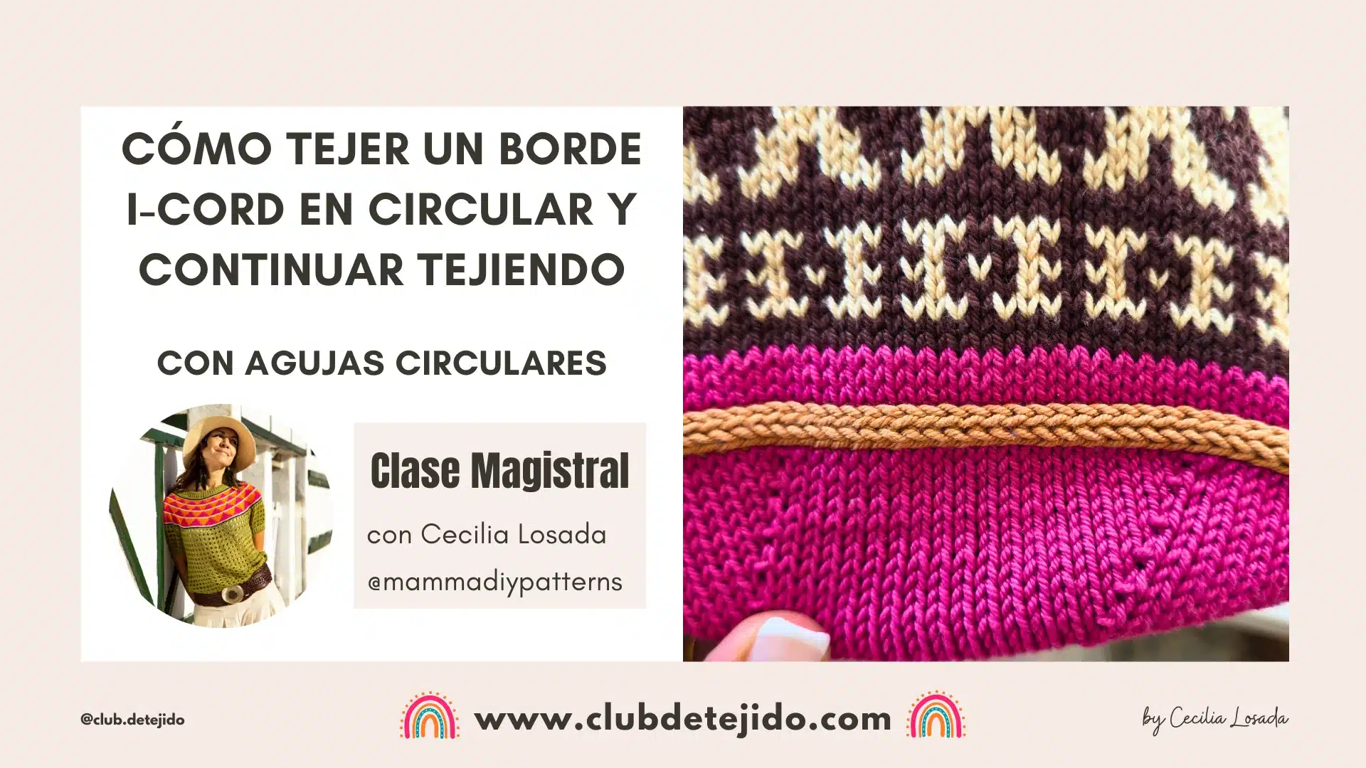 i-cord en circular