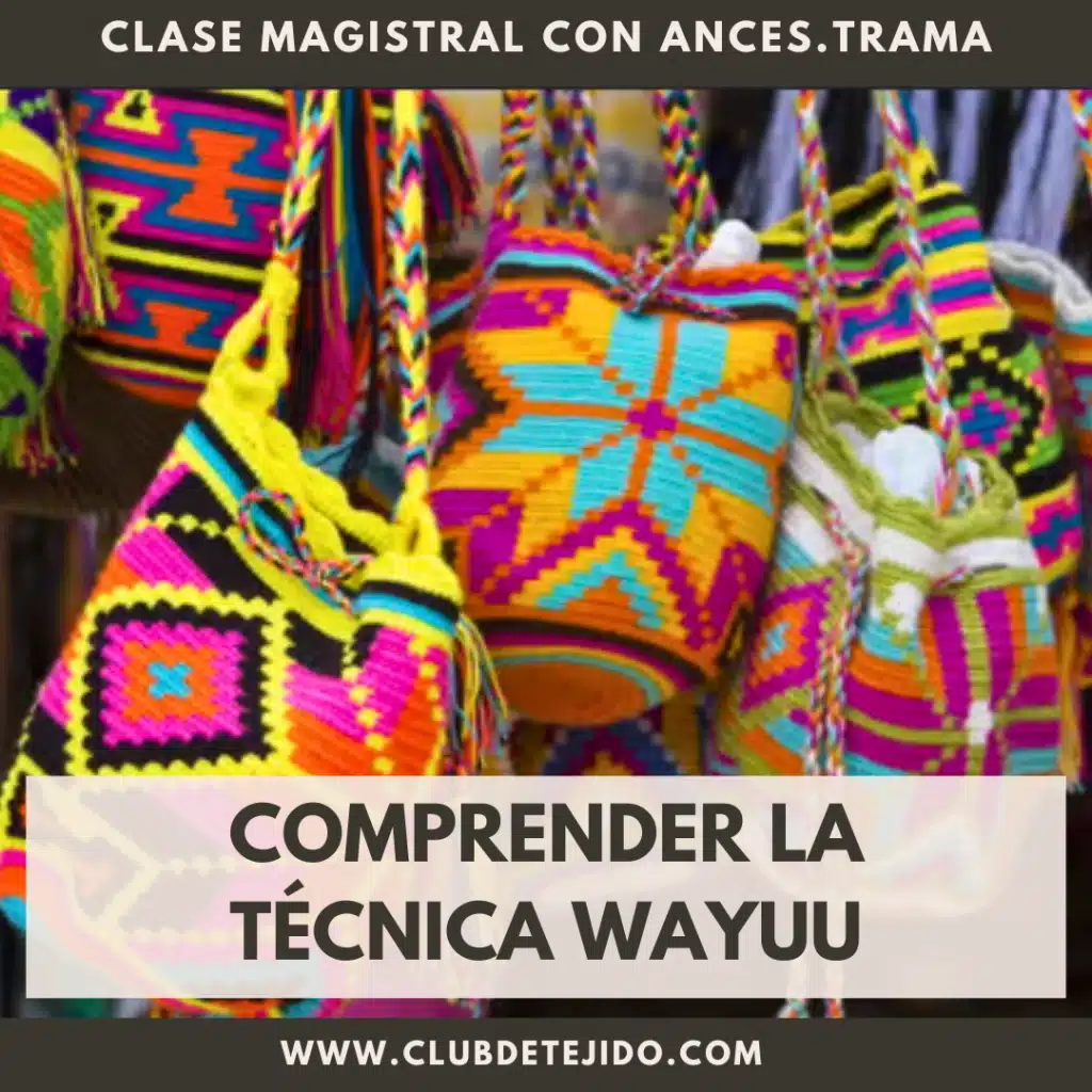 mochila wayúu tapestry crochet