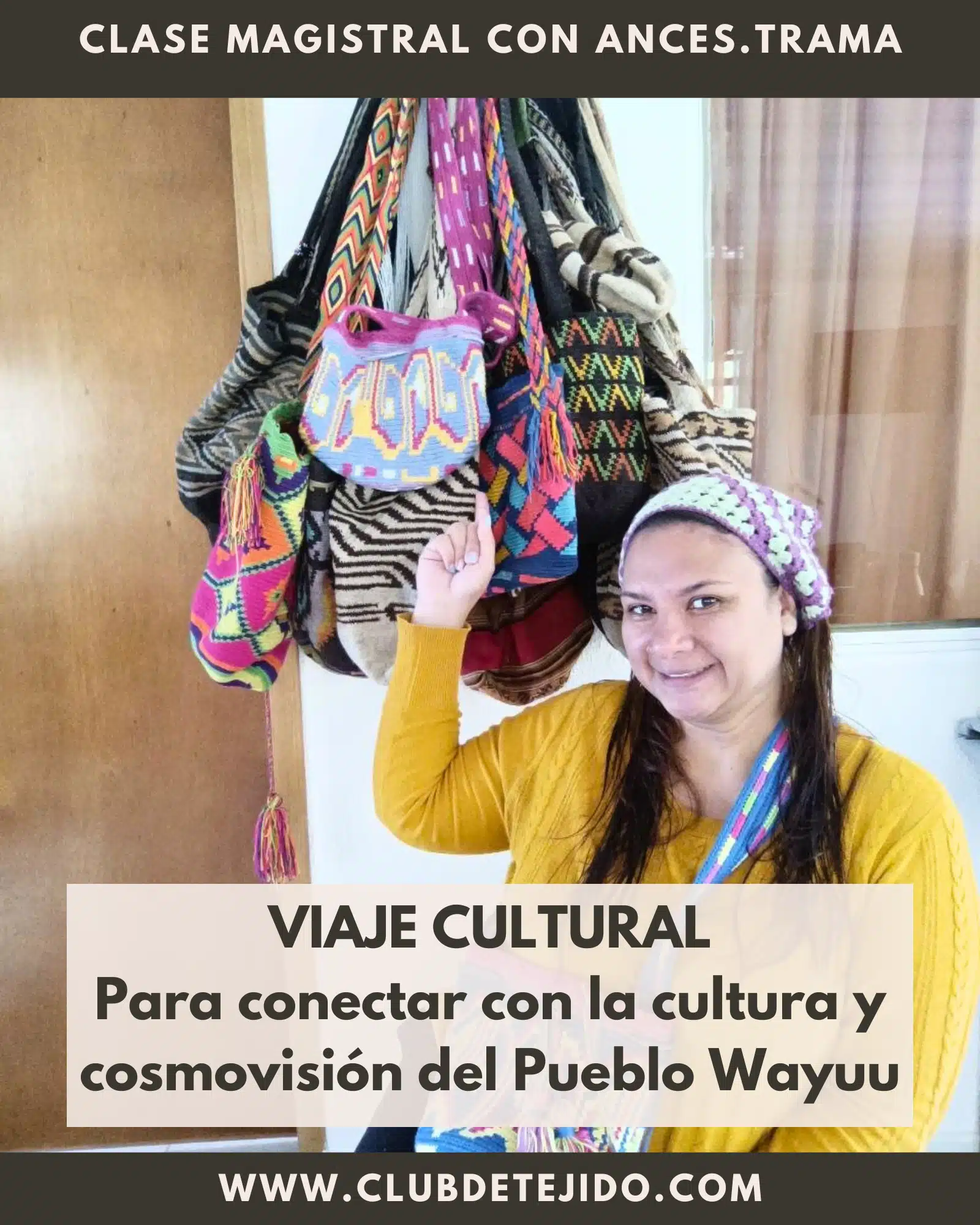 mochila wayuu crochet