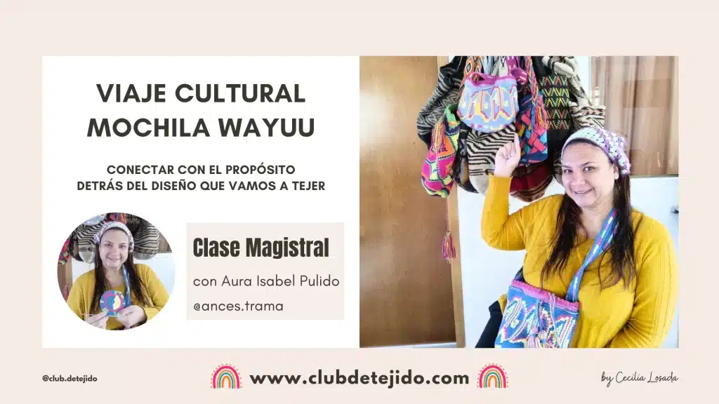 mochila wayuu crochet