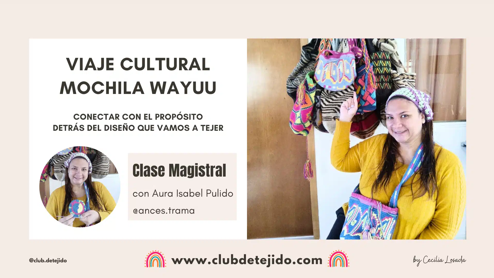 mochila wayuu crochet