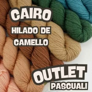 OUTLET Cairo de Pascuali – 100% pelo de camello - por Lotes de 8 ovillos + 1