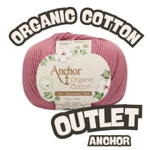 OUTLET Organic Cotton 100% de Anchor - por lotes de ovillos