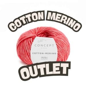 OUTLET Cotton Merino de Katia Concept por lotes de ovillos