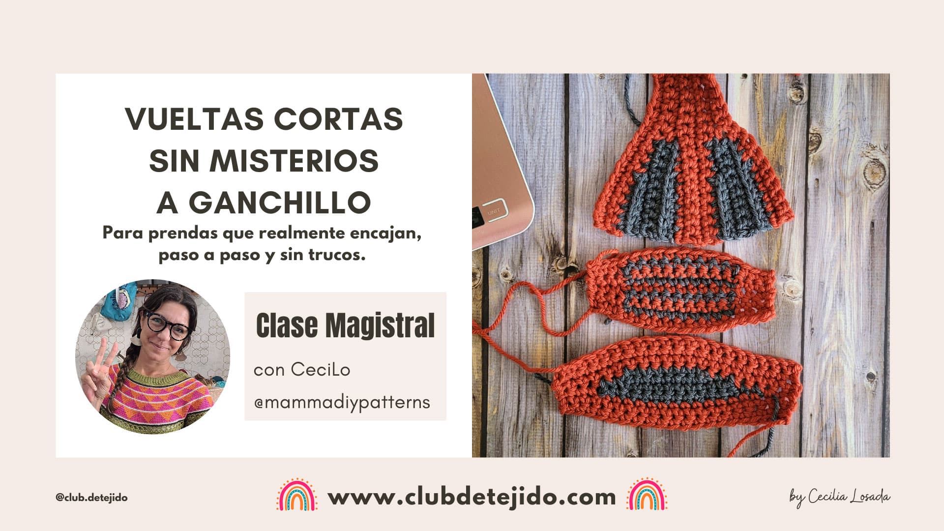 Clase-como-tejer-vueltas-cortas-a-crochet-ganchillo-sin-secretos-por-cecilia-losada-mammadiypatterns-clubdetejido