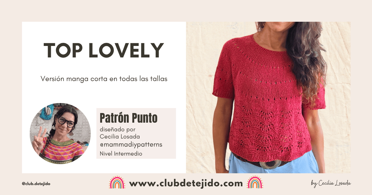 patron top lovely mujer top down agujas circulares canesu circular cecilia losada club de tejido 2