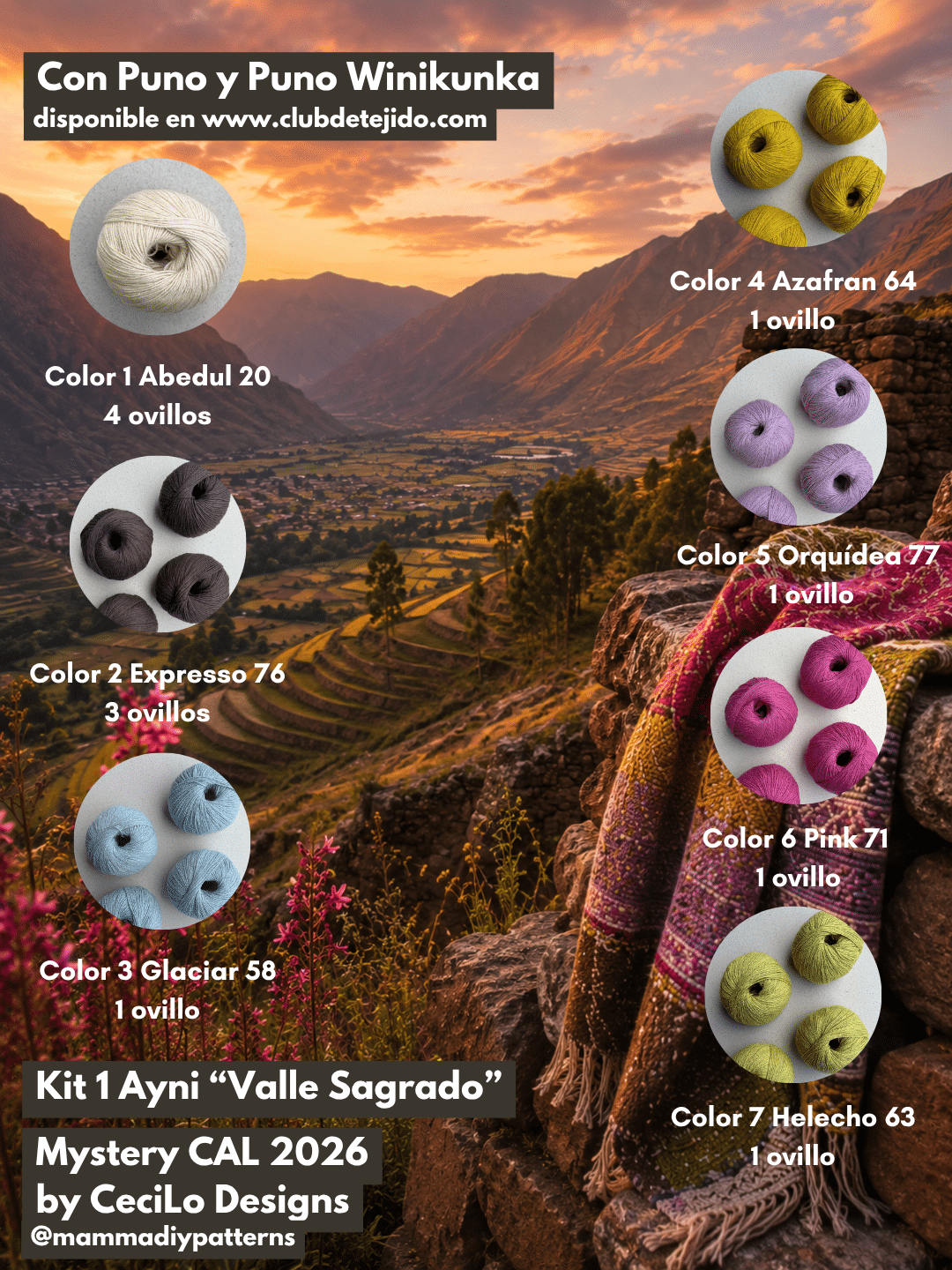 Kit Mystery CAL 2026 Ayni