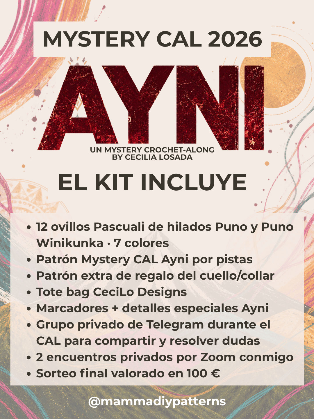 Kit Mystery CAL 2026 Ayni