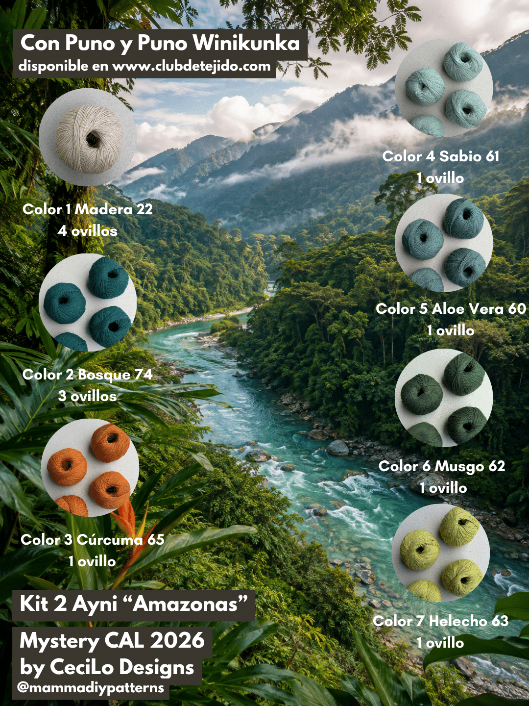 Kit Mystery CAL 2026 Ayni