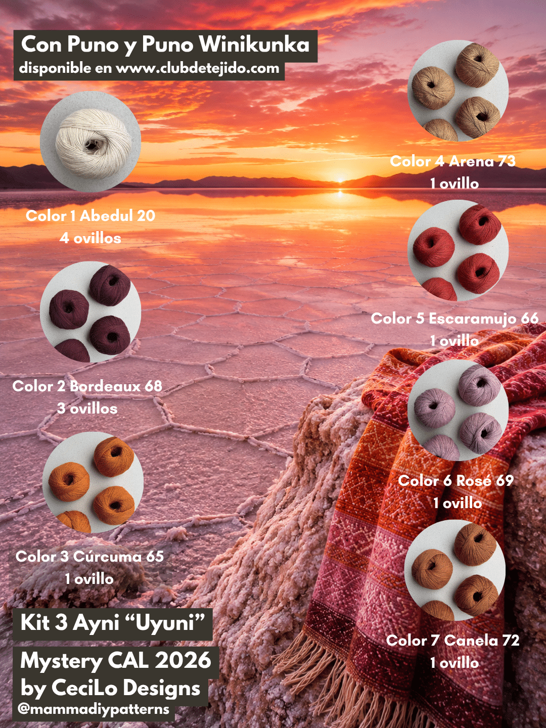 Kit Mystery CAL 2026 Ayni