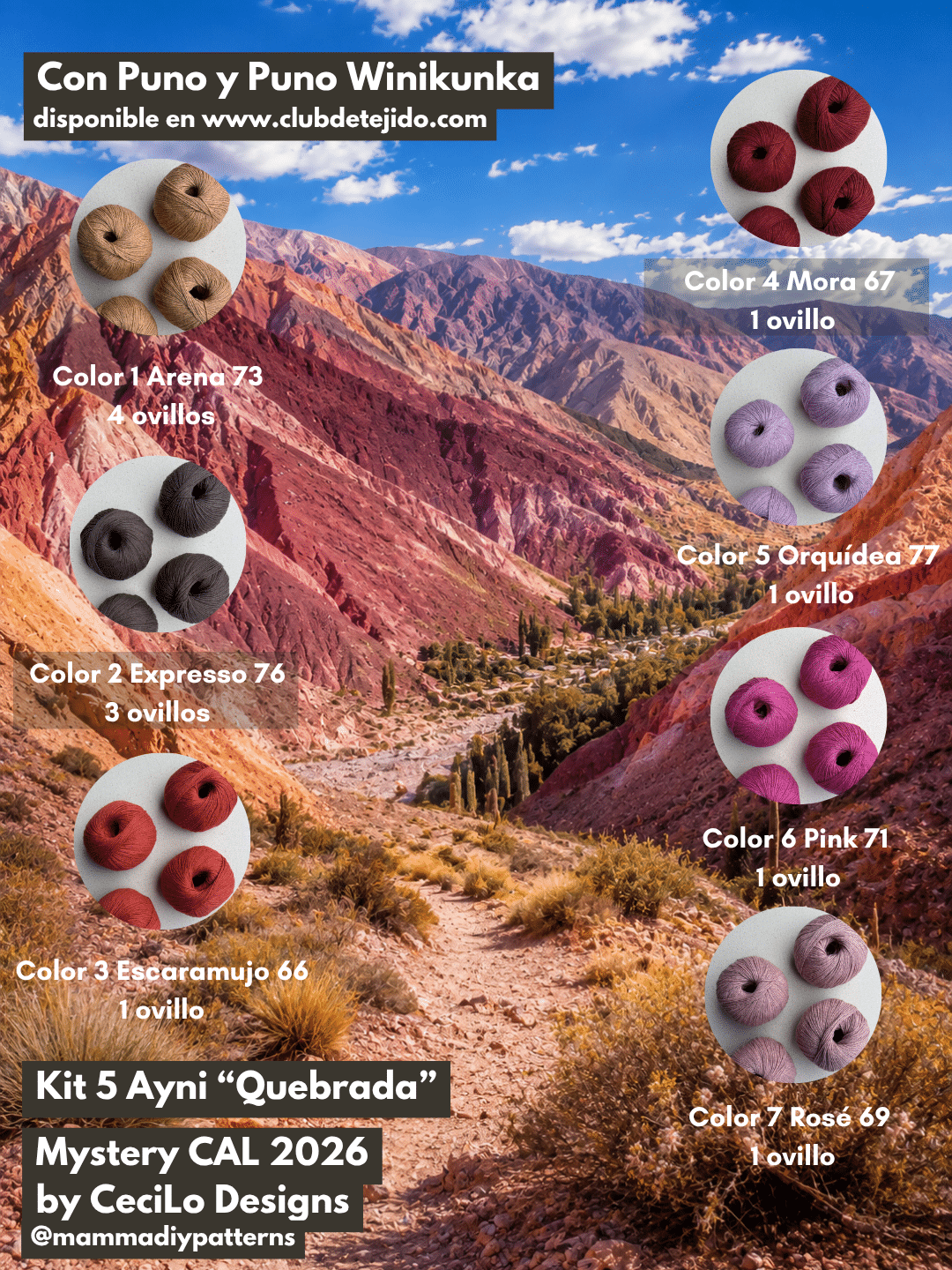 Kit Mystery CAL 2026 Ayni