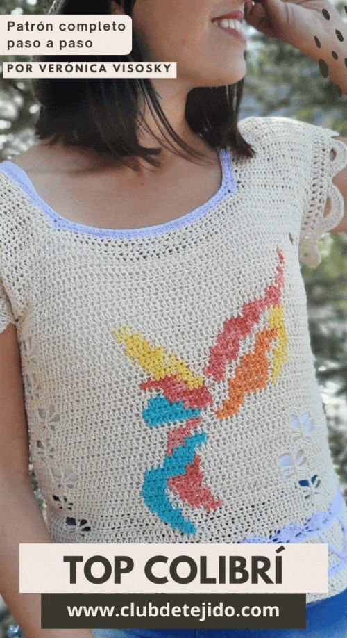 top intarsia crochet ganchillo patron