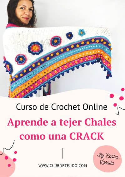 aprende a tejer chales en crochet