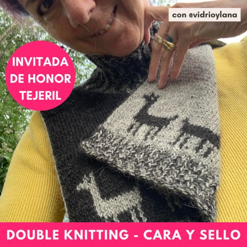 double knitting clase magistral tejidos