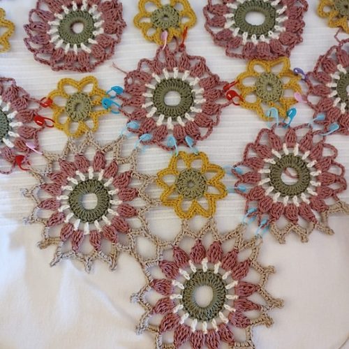 patron chal cochet mandalas