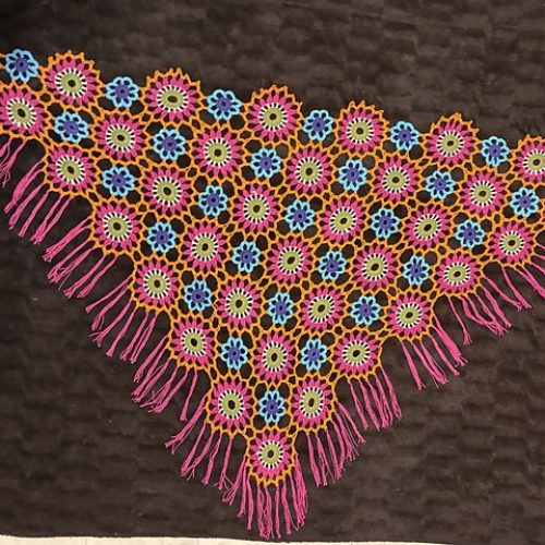 patron chal cochet mandalas