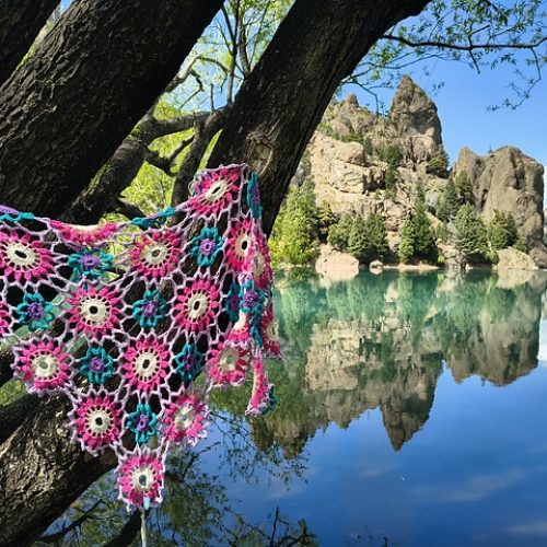 patron chal cochet mandalas
