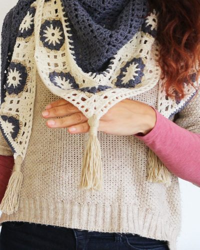 Margarita Shawl crochet pattern